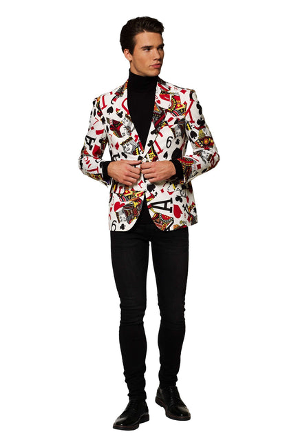 Casino Spielkarten Blazer Männer <tc>OppoSuits</tc>