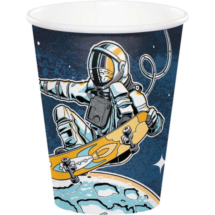 Space Party Teller 236ml 8Stück