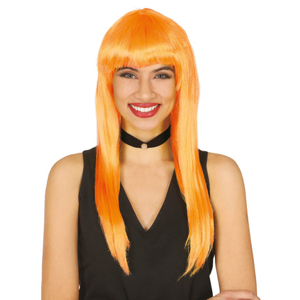 Orange Perücke Pony