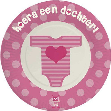 Geburtstafeln Tochter 18cm 8St.