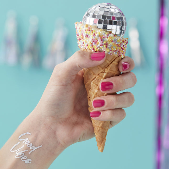 Fake Tattoos Holographisch 16Stück