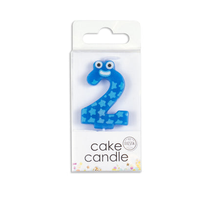 Kerze 2 Jahre Junge 4.9cm