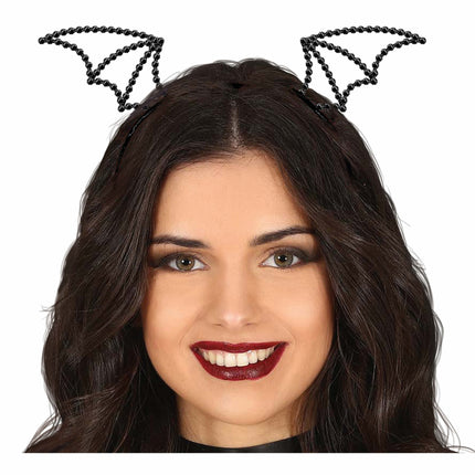 Halloween Haarband Fledermaus