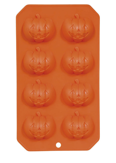 Halloween Eisform Kürbisse 22cm 8 Stück