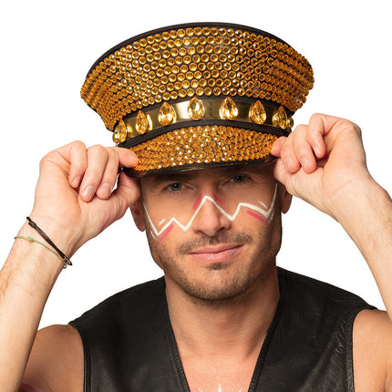 Kappe Gold Glitter