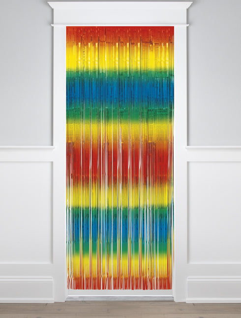 Regenbogen Türvorhang 2m