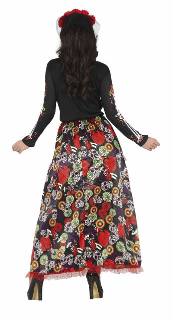 Dia De Los Muertos Kleid Damen