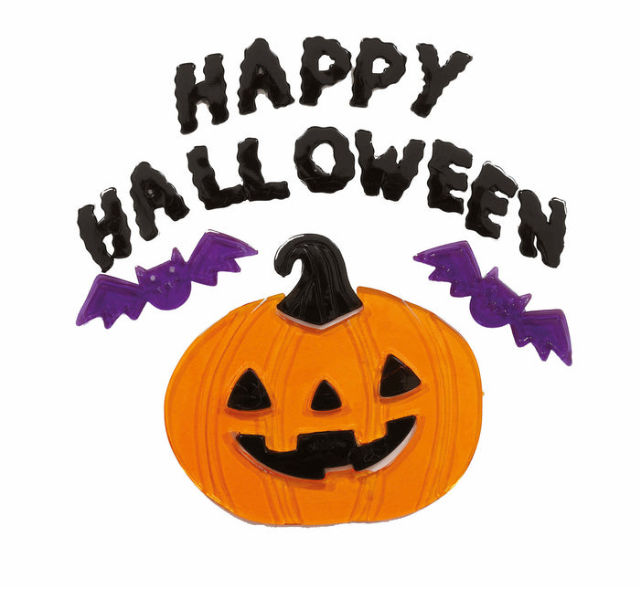 Halloween Fensterdekoration Happy Halloween