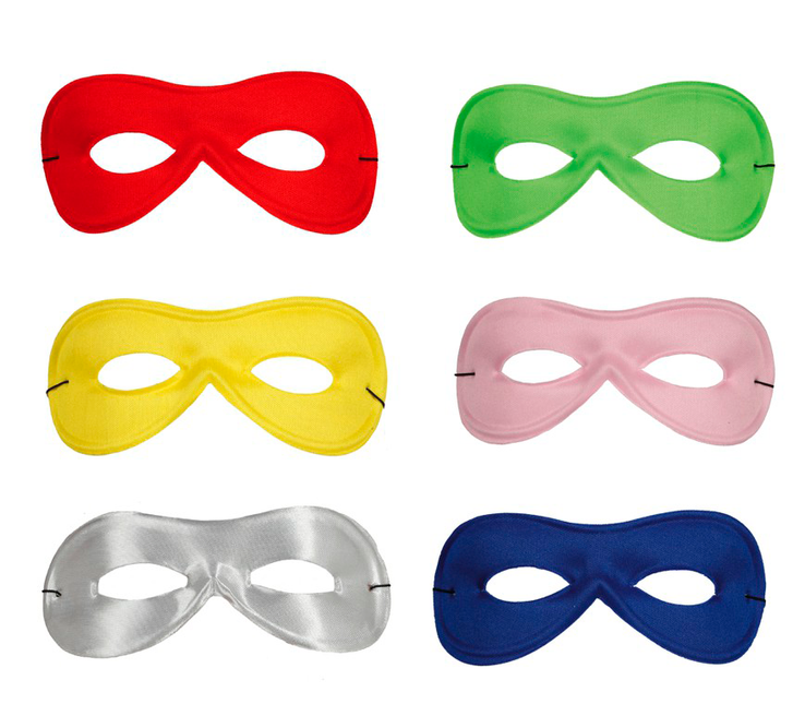Maske Pierrot Multicolour