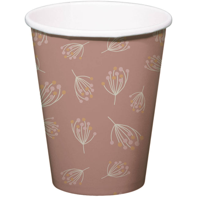Blumen Babygirl Becher 250ml 8Stück