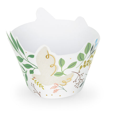 Cupcake-Formen Blumen 6 Stk.