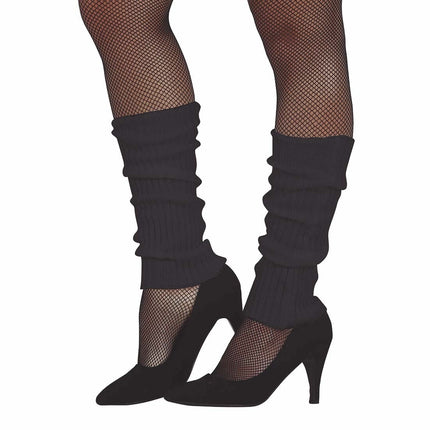 Schwarze Beinwärmer