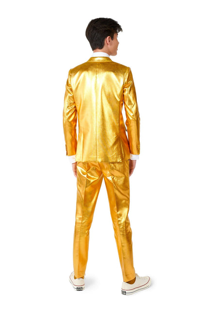 Gold Suit Boy Teen <tc>OppoSuits</tc>