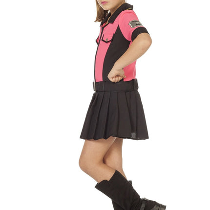 Polizeikleid Rosa Kind