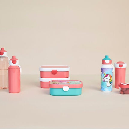 Lunch-Set Campus Trinkflasche+Lunchbox Einhorn