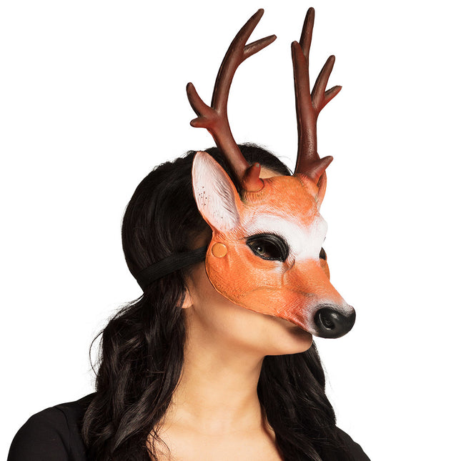 Halbmaske Rotwild