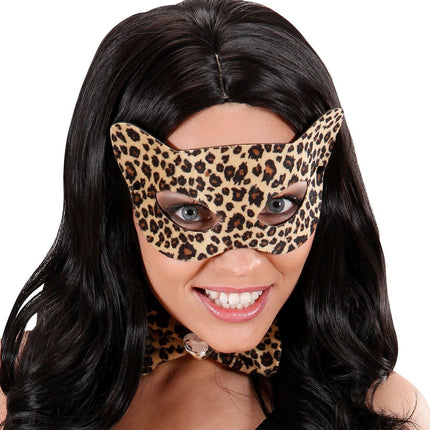 Leoparden-Augenmaske
