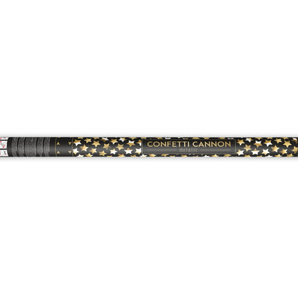 Konfettikanone Sterne Gold 80cm
