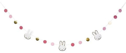 Miffy Girlande Hellrosa 3m
