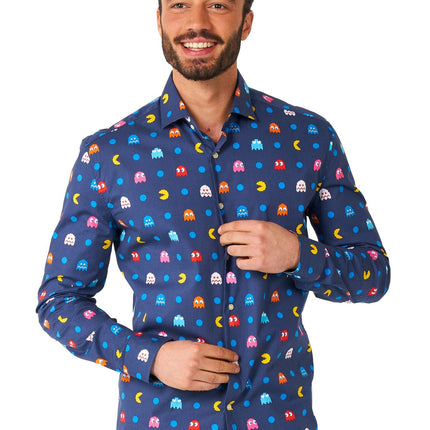 Pixel PAC-MAN Shirt Männer OppoSuits
