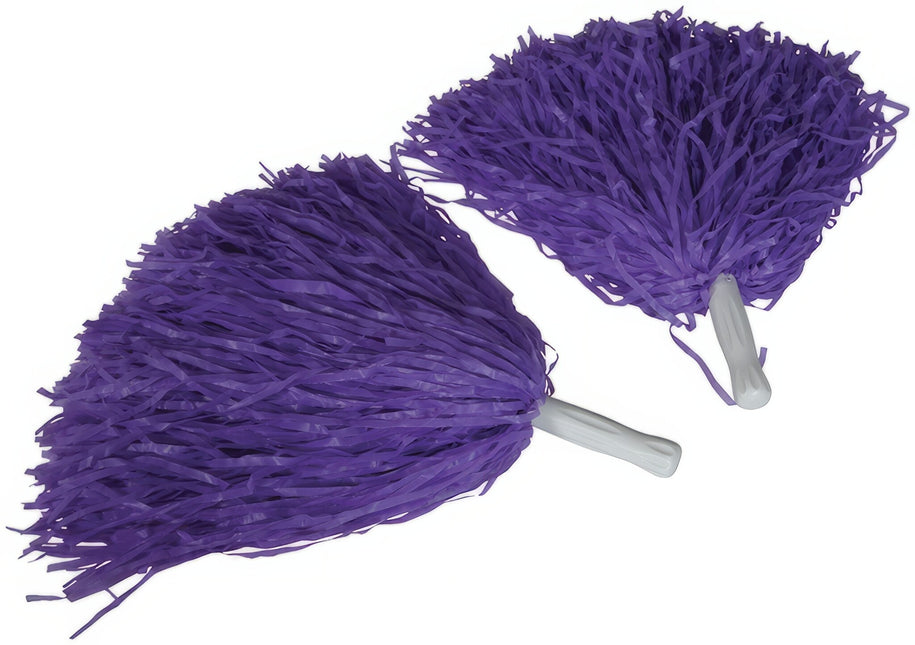 Fliederfarbene Pompons 2Stück