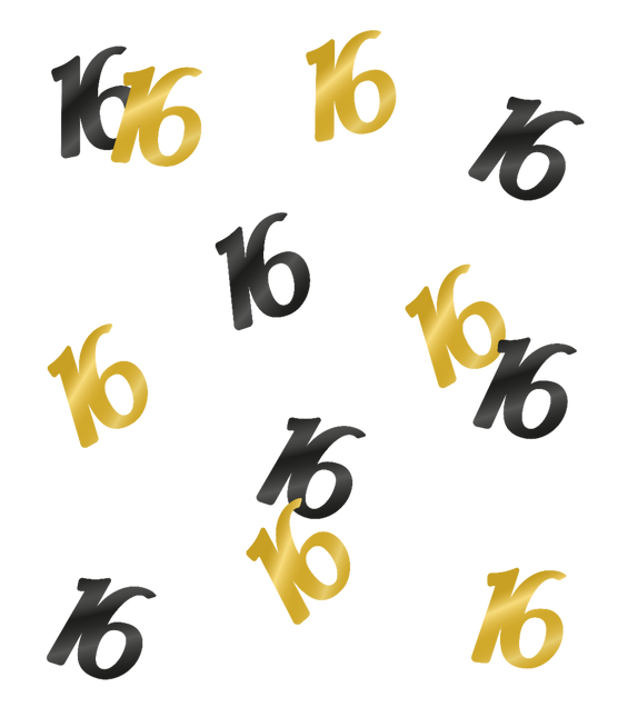 Tischkonfetti 16 Jahre 20gr