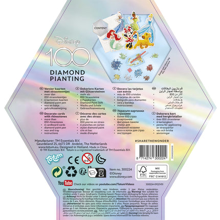 Disney 100 Diamant-Gemälde