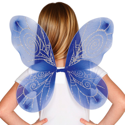 Flügel Blau 46cm