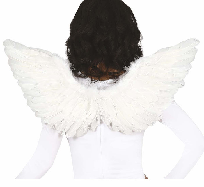 Weiße Flügel 62cm