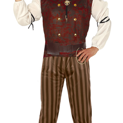 Steampunk Kostüm Braun