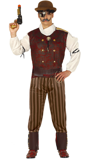 Steampunk Kostüm Braun