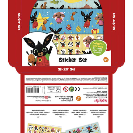 Bing Aufkleber Set