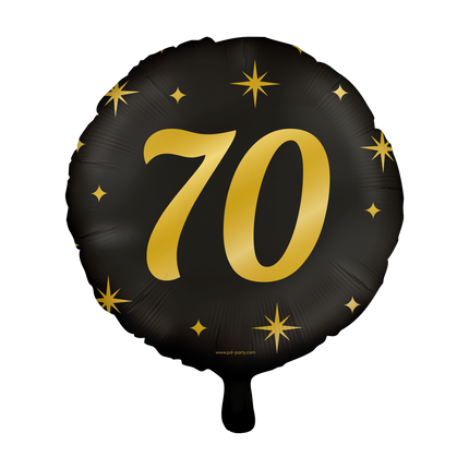 Heliumballon 70 Jahre Leer 30cm