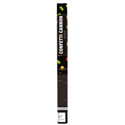 Konfettikanone Mehrfarbig 40cm