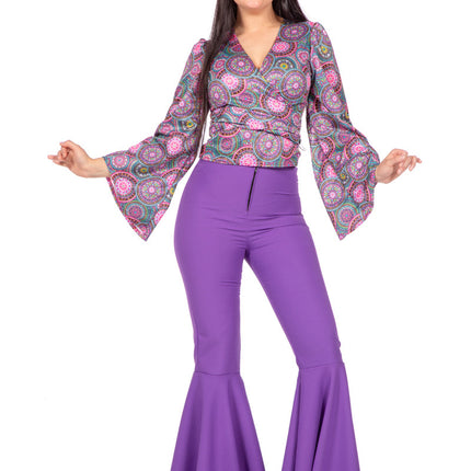 Hippie Bluse Lila