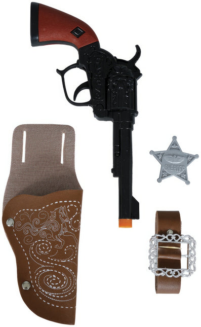 Holster mit Pistole 24cm