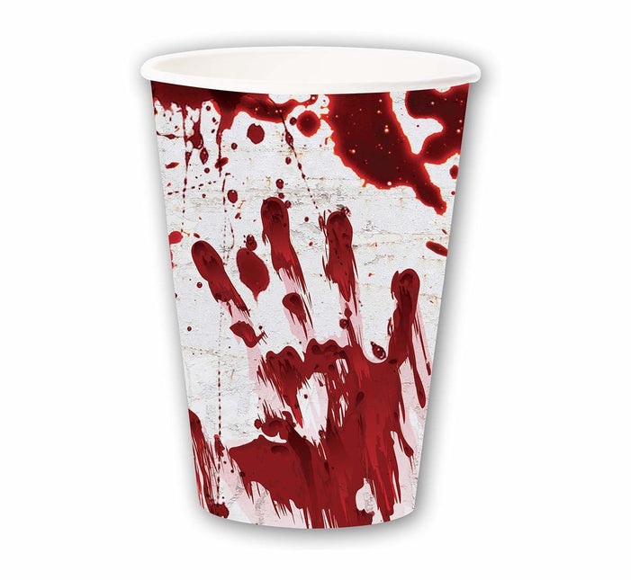 Halloween Becher Blut 355ml 6 Stk.