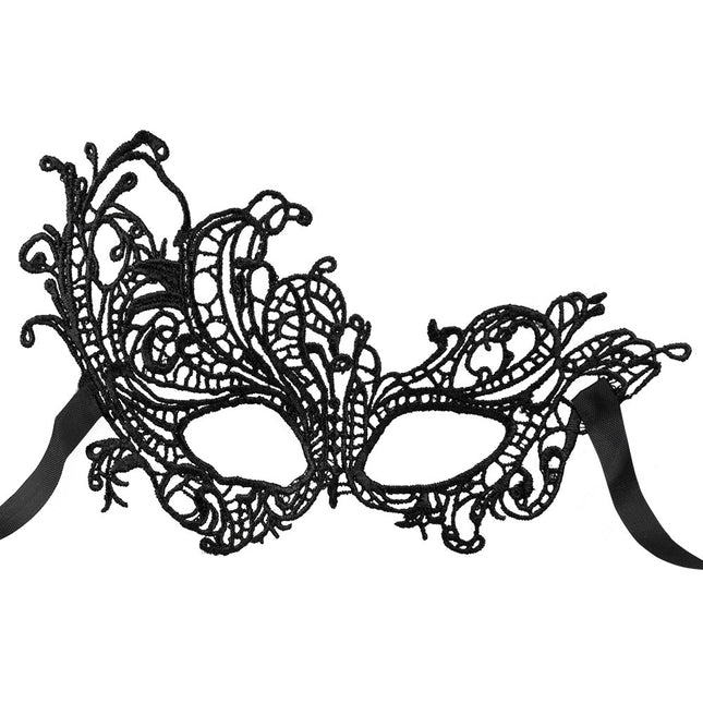Schwarze Augenmaske Spitze