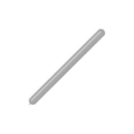 Graue Modellierballons 7,5cm 150cm 100Stk
