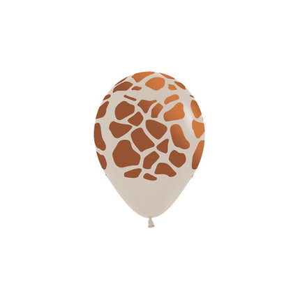 Ballons Tierdruck Metallic Tinte 12cm 50Stück