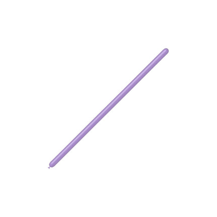Fliederfarbene Modellierballons 2,5cm 150cm 100Stk.