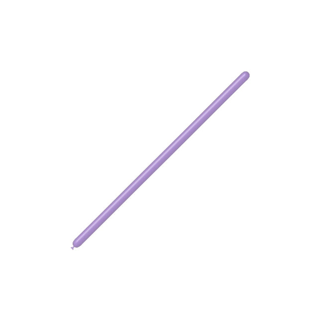 Fliederfarbene Modellierballons 2,5cm 150cm 100Stk.