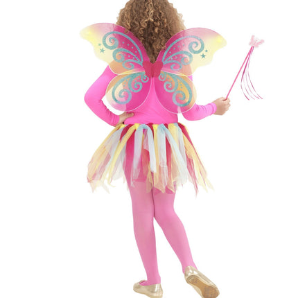 Bunte Flügel Glitzer