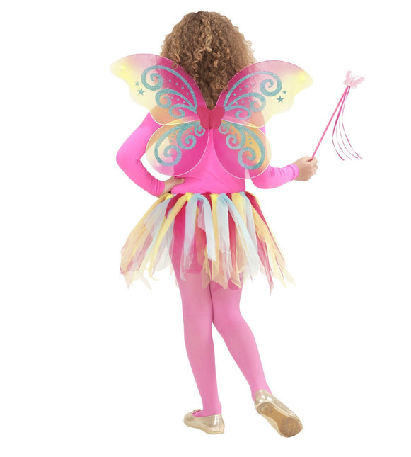 Bunte Flügel Glitzer