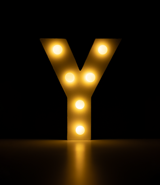 Y Light Letter 16,5cm
