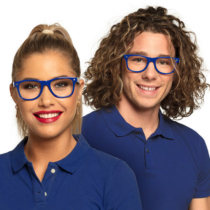 Partybrille Les Bleus 4Stk.