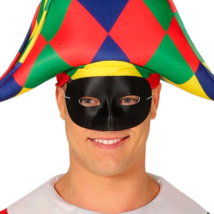 Columbina Maske Schwarz