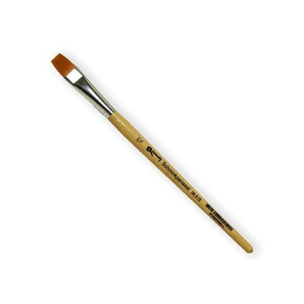 Schmink Pinsel flach 12