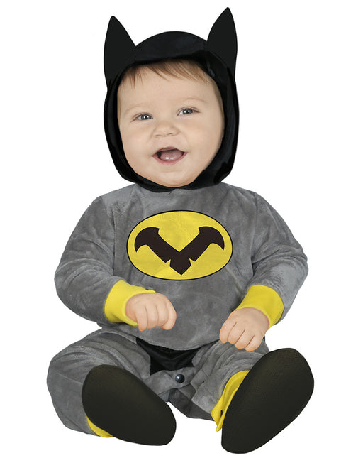 Batman Anzug Grau Baby