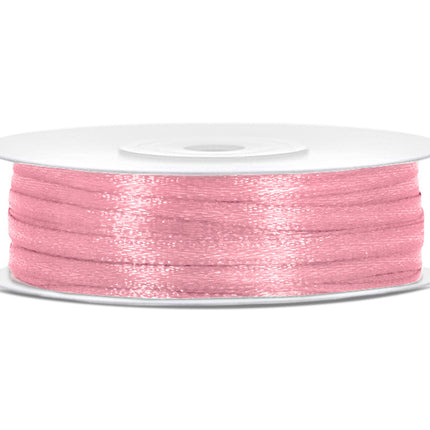 Satinband Hellrosa 3mm 50m